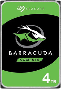 Seagate 4TB BarraCuda HDD 3.5" SATA Desktop Internal Hard Drive ST4000DM004 6GBs