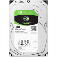 Seagate 4TB BarraCuda HDD 3.5" SATA Desktop Internal Hard Drive ST4000DM004 6GBs