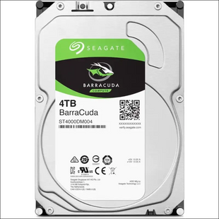 Seagate 4TB BarraCuda HDD 3.5" SATA Desktop Internal Hard Drive ST4000DM004 6GBs