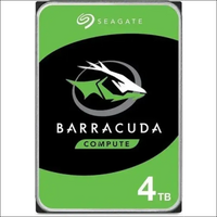 Seagate 4TB BarraCuda HDD 3.5" SATA Desktop Internal Hard Drive ST4000DM004 6GBs
