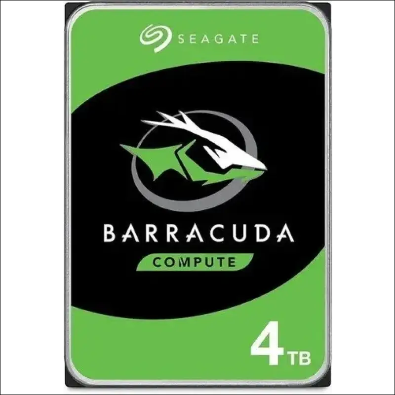 Seagate 4TB BarraCuda HDD 3.5" SATA Desktop Internal Hard Drive ST4000DM004 6GBs
