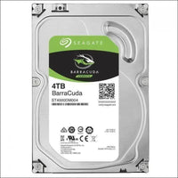 Seagate BarraCuda 4TB 3.5" SATA3 5400RPM Desktop Hard Drive ST4000DM004