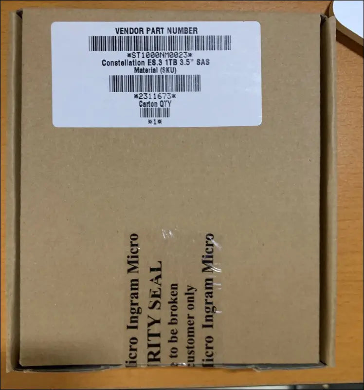 Seagate Constellation ES, ST1000NM0023 1TB,3.5" HD SAS DRIVE (Server Hard Drive)