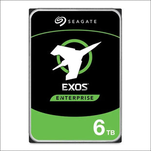 Seagate Exos 7E8, 6TB, Enterprise Internal Hard Drive, SATA, 3.5", for Business and Data Centre (ST6000NM021A)