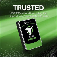 Seagate Exos 7E8, 6TB, Enterprise Internal Hard Drive, SATA, 3.5", for Business and Data Centre (ST6000NM021A)