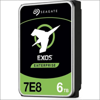 Seagate Exos 7E8 6TB internal server hard drive ST6000NM0115 3.5" HDD SATA 6Gb/s 7200RPM 256MB Cache