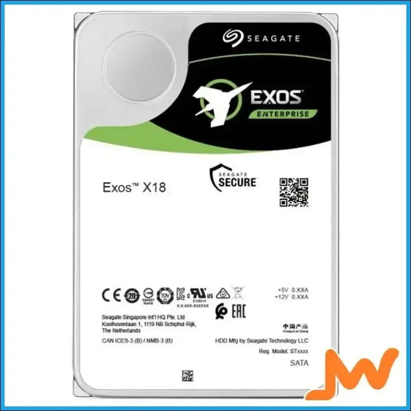 Seagate Exos Enterprise 12TB 512E 3.5" SATA Hard Drive