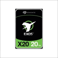Seagate EXOS Enterprise 512E/4KN Internal 3.5" SATA Drive 20TB 6GB/S 7200RPM