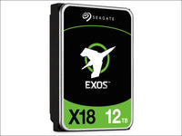 Seagate Exos X18 12TB (512e/4Kn) 3.5’’ SATA Internal Hard Drive