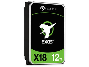 Seagate Exos X18 12TB (512e/4Kn) 3.5" SATA Internal Hard Drive