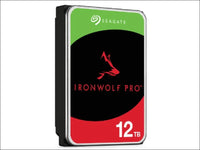 Seagate IronWolf Pro 12TB 7200RPM 3.5’’ NAS Hard Drive: Robust Storage for Demanding Networks
