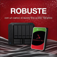 Seagate IronWolf ST8000VNZ02 8TB Internal Hard Drive NAS HDD 3.5 Inch 5400 RPM 256 MB Cache SATA 6 Gb/s Silver