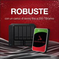 Seagate IronWolf ST8000VNZ02 8TB Internal Hard Drive NAS HDD 3.5 Inch 5400 RPM 256 MB Cache SATA 6 Gb/s Silver