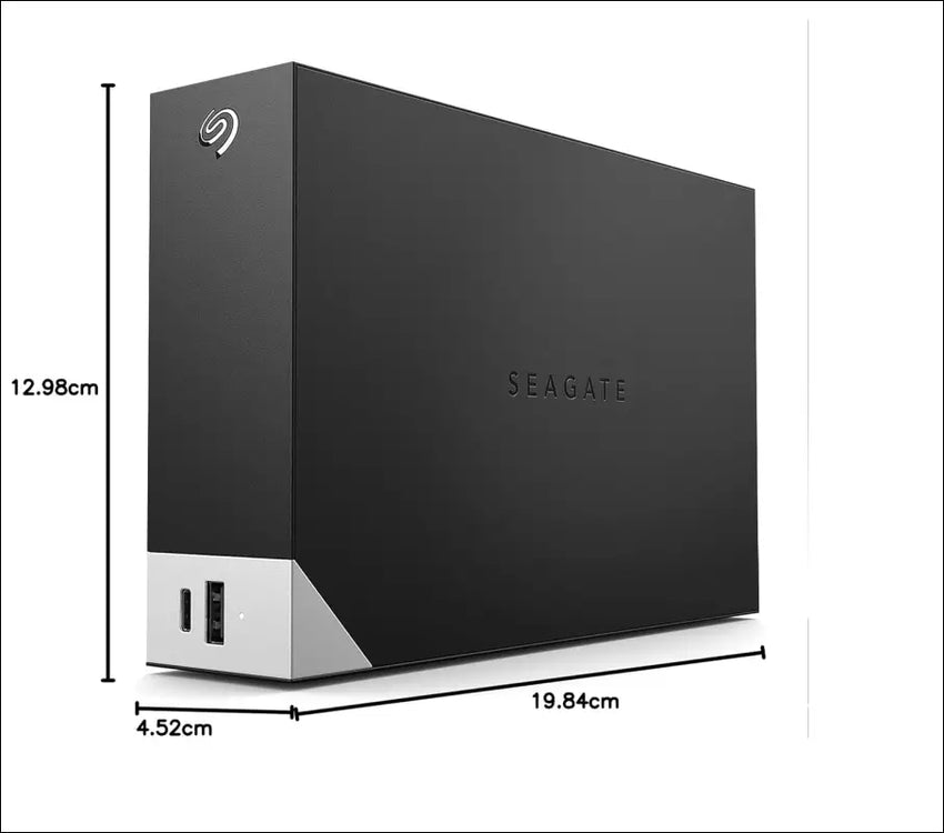 Seagate One Touch Hub 20TB External Hard Drive Desktop HDD – USB-C and USB 3.0 Port, for Computer Desktop Workstation PC Laptop Mac, 4 Months Adobe Creative Cloud Photography...