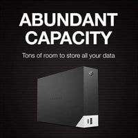 Seagate One Touch Hub 20TB External Hard Drive Desktop HDD – USB-C and USB 3.0 Port, for Computer Desktop Workstation PC Laptop Mac, 4 Months Adobe Creative Cloud Photography...