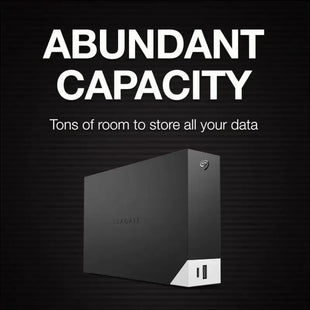 Seagate One Touch Hub 20TB External Hard Drive Desktop HDD – USB-C and USB 3.0 Port, for Computer Desktop Workstation PC Laptop Mac, 4 Months Adobe Creative Cloud Photography...