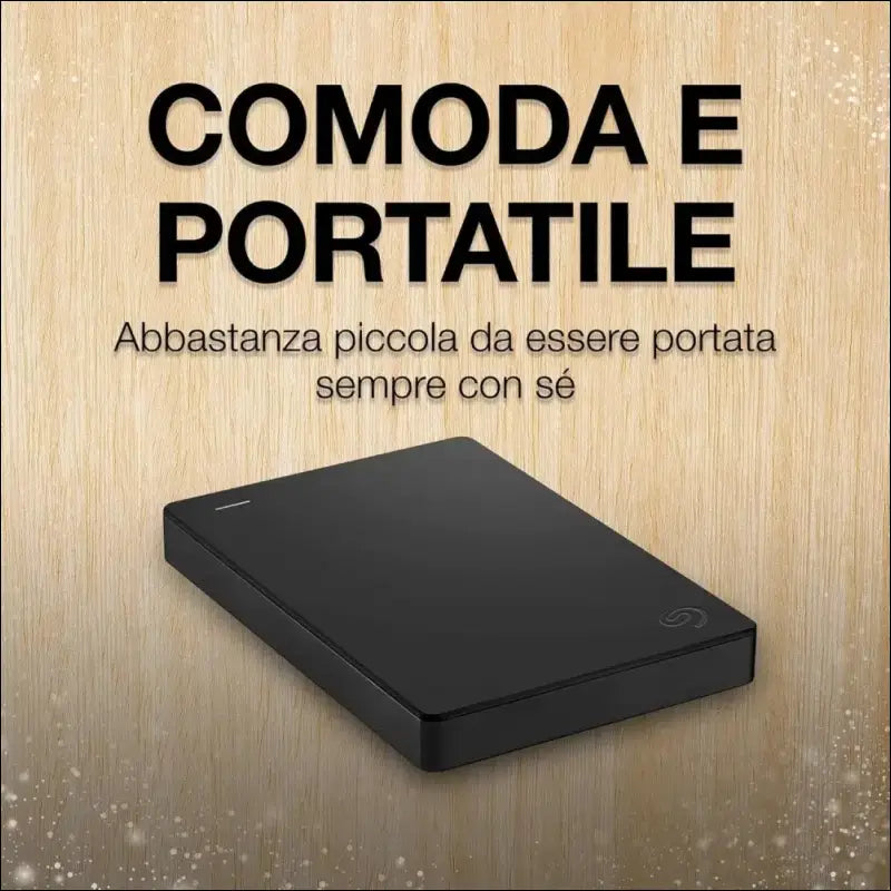 Seagate Portable 5TB External Hard Drive HDD – USB 3.0 for PC, Mac, PS4, & Xbox - 1-Year Rescue Service (STGX5000400), Black