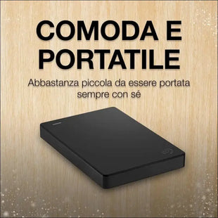 Seagate Portable 5TB External Hard Drive HDD – USB 3.0 for PC, Mac, PS4, & Xbox - 1-Year Rescue Service (STGX5000400), Black