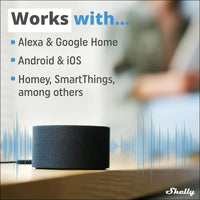 Shelly Plus 1 | WiFi & Bluetooth Smart Relay Switch | Home Automation | Alexa & Google Home Compatible | iOS Android App No Hub Required Lighting Control DIY Remote Control...