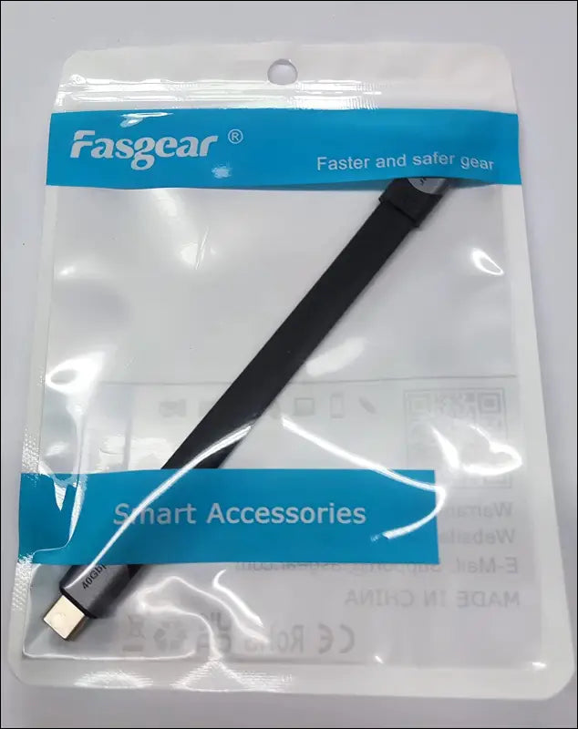 Short USB 4 Cable 15Cm 100W 40Gbps USB C to USB C Cable with 5K@60Hz Video Output Compatible for Thunderbolt 4/3 Port Mac-Book Pro Mac Mini M1 External SSD Hub Docking Monitor Display Egpu