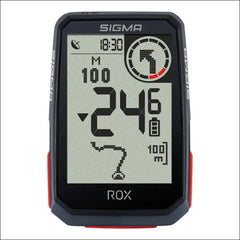 SIGMA SPORT ROX 4.0 | Wireless GPS and Navigation, with GPS Support | Outdoor GPS Navigation with Altimetry