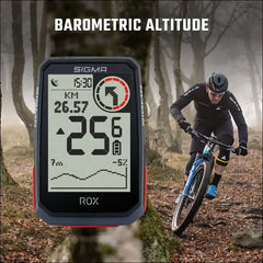 SIGMA SPORT ROX 4.0 | Wireless GPS and Navigation, with GPS Support | Outdoor GPS Navigation with Altimetry