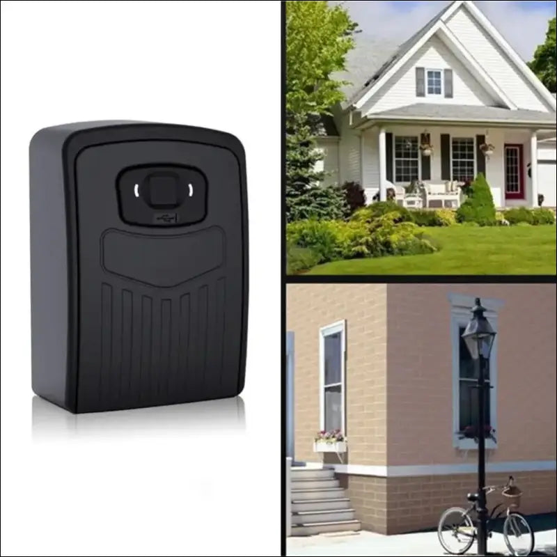 Simplified Outdoor Security Key Storage with Robust Weather Resistance and Easy Access Through The Tuya app