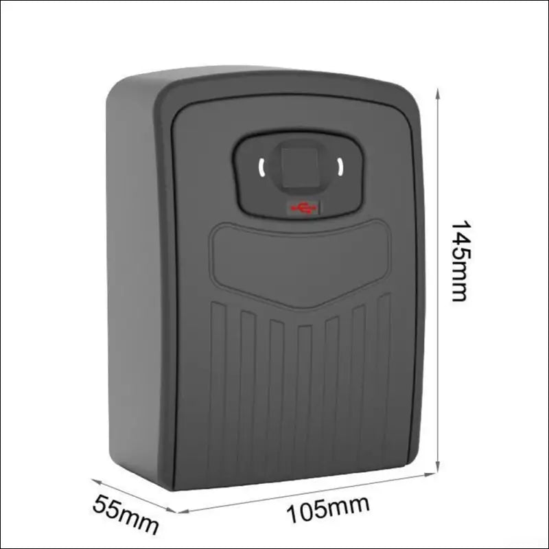 Simplified Outdoor Security Key Storage with Robust Weather Resistance and Easy Access Through The Tuya app