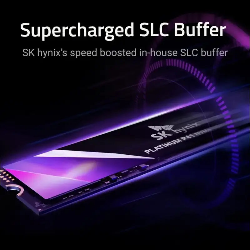 SK hynix Platinum P41 1TB PCIe NVMe Gen4 M.2 2280 Internal SSD l Up to 7,000MB/S l Compact M.2 SSD Form Factor SSD - Internal Solid State Drive with 176-Layer NAND Flash…