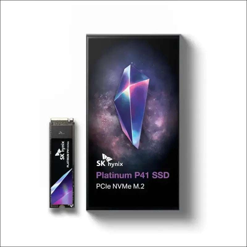 SK hynix Platinum P41 1TB PCIe NVMe Gen4 M.2 2280 Internal SSD l Up to 7,000MB/S l Compact M.2 SSD Form Factor SSD - Internal Solid State Drive with 176-Layer NAND Flash…