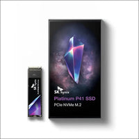 SK hynix Platinum P41 2TB PCIe NVMe Gen4 M.2 2280 Internal SSD l Up to 7,000MB/S l Compact M.2 SSD Form Factor SSD - Internal Solid State Drive with 176-Layer NAND Flash…