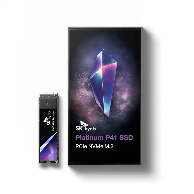 SK hynix Platinum P41 2TB PCIe NVMe Gen4 M.2 2280 Internal SSD l Up to 7,000MB/S l Compact M.2 SSD Form Factor SSD - Internal Solid State Drive with 176-Layer NAND Flash…