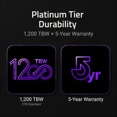 SK hynix Platinum P41 2TB PCIe NVMe Gen4 M.2 2280 Internal SSD l Up to 7,000MB/S l Compact M.2 SSD Form Factor SSD - Internal Solid State Drive with 176-Layer NAND Flash…