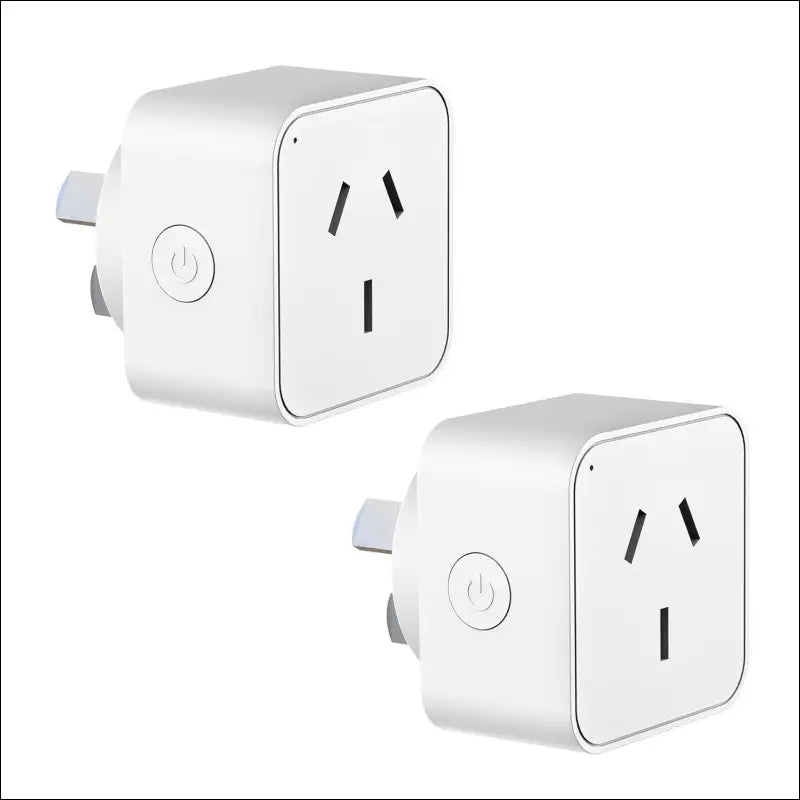 Smart Plug 16A WiFi Intelligent Socket, 2 Pack, Voice Control, Smart Outlet with Timer & App Remote Control, WiFi Outlet for Home, Compatible with Alexa & Google Assistant and...