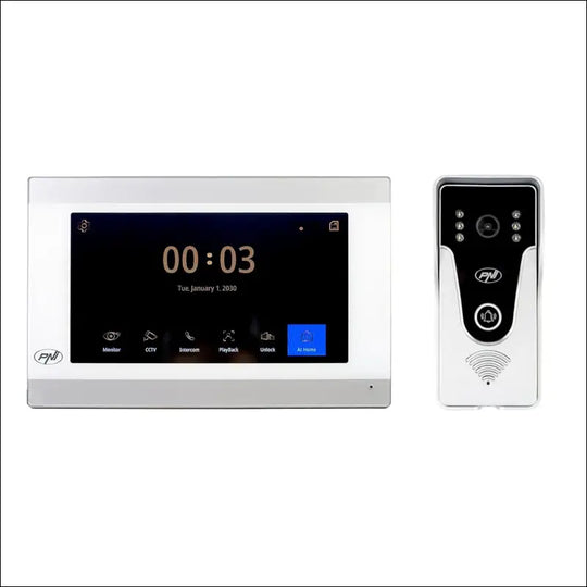 Smart video intercom PNI SafeHome PT750 WiFi HD, P2P, indoor monitor, special Tuya Smart application, integration into scenarios and smart automations with other compatible Tuya...