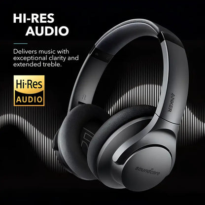 Soundcore Anker Life Q20 Hybrid Active Noise Cancelling Headphones Wireless Over Ear Bluetooth Headphones 60H Playtime