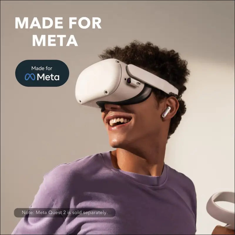 Soundcore VR P10 Gaming Earbuds-Low Latency Meta Officially Co-branded Dual Connection 2.4GHz Wireless USB-C Dongle