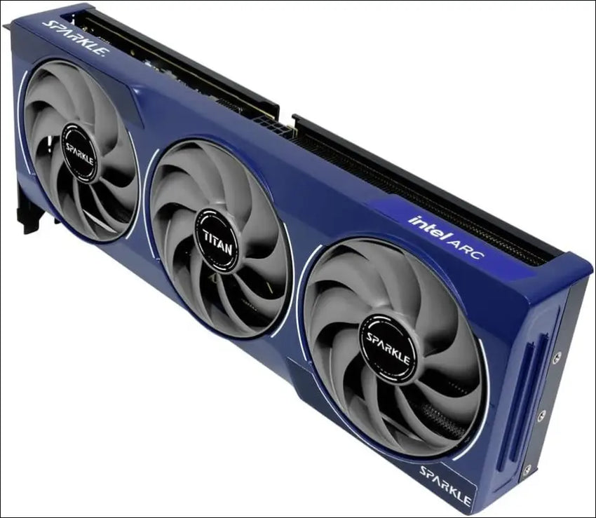 Sparkle Intel Arc B580 Titan OC, 12GB GDDR6, Torn Cooling 2.0, Axial Fan, Breathing Light, Metal Backplate, SB580T-12GOC