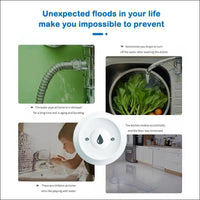 SPORTARC Water Sensor Leak Detector for Tuya -ZigBee Smart Water Immersion Sensor, Water Flood Leakage Sensor, for Smart Life App Remote Monitoring, 1401400107