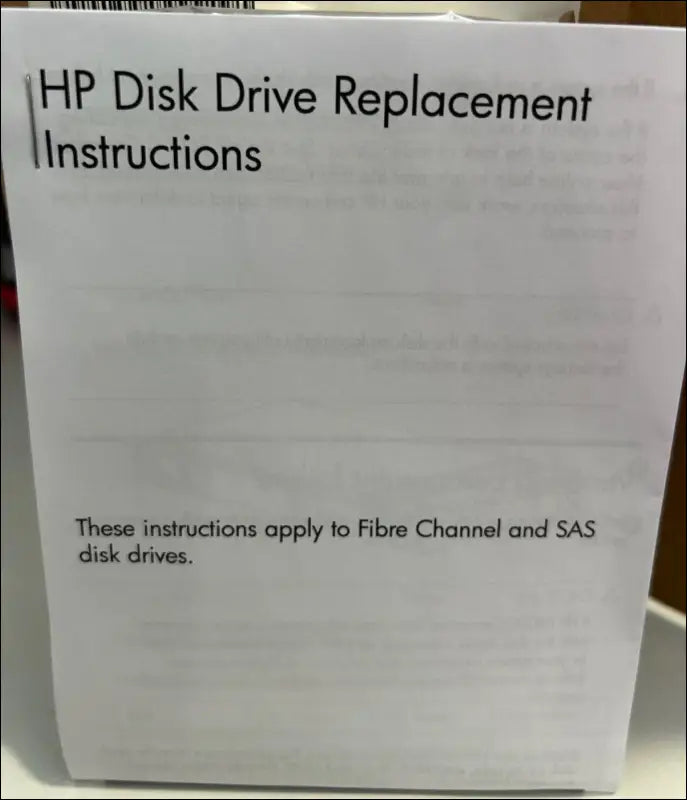 SPS - HDD EVA 450GB 10K SFF G6 M6625 SAS
