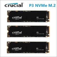SSD M.2 Crucial P3 500GB 1TB 2TB NVMe M.2 PCIe 3D NAND SSD UP to 3500MB/s