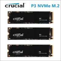 SSD M.2 Crucial P3 500GB 1TB 2TB NVMe M.2 PCIe 3D NAND SSD UP to 3500MB/s
