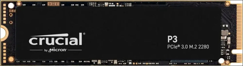 SSD M.2 Crucial P3 500GB 1TB 2TB NVMe M.2 PCIe 3D NAND SSD UP to 3500MB/s