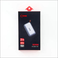 SSK Portable SSD 2TB External Solid State Drives, up to 1050MB/s USB C SSD External Hard Drive USB 3.2 Gen2 for iPhone 15/Pro, Windows, Mac, Android Phones and Tablets