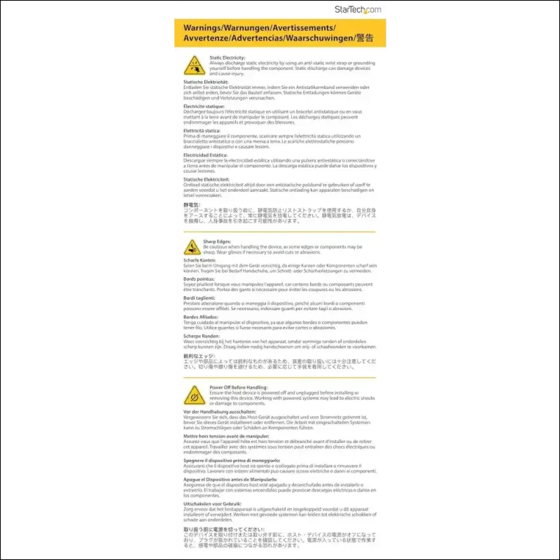 StarTech.com 3 Drive Bay Aluminum Trayless Hot Swap Mobile Rack Backplane with Fan and Lock for 3.5 SAS II/SATA III - 6 Gbps Hard Drive (HSB3SATSASBA)