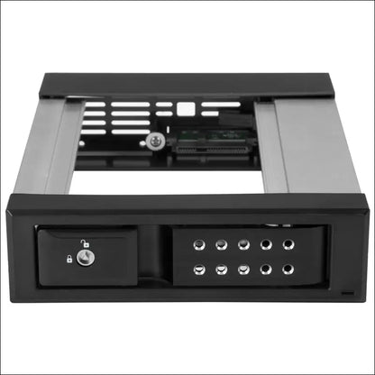 StarTech.com HSB1SATSASBA 5.25 to 3.5 Trayless Drive Hot Swap Bay for 3.5 SATA/SAS