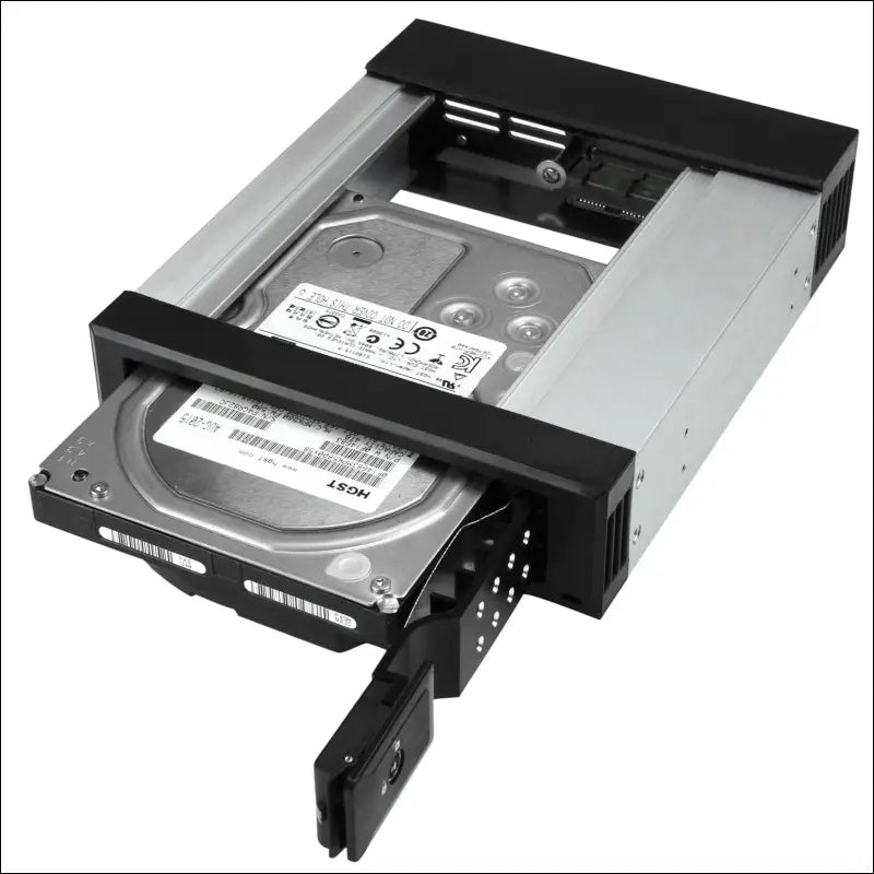 StarTech.com HSB1SATSASBA 5.25 to 3.5 Trayless Drive Hot Swap Bay for 3.5 SATA/SAS
