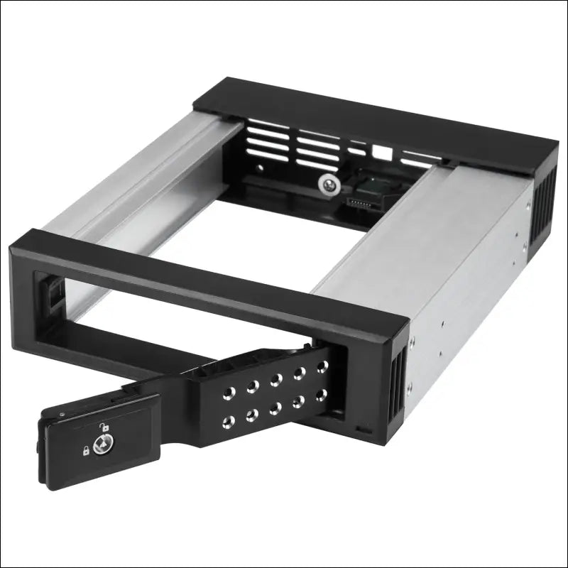StarTech.com HSB1SATSASBA 5.25 to 3.5 Trayless Drive Hot Swap Bay for 3.5 SATA/SAS