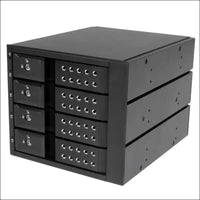 StarTech.com HSB1SATSASBA 5.25 to 3.5 Trayless Drive Hot Swap Bay for 3.5 SATA/SAS