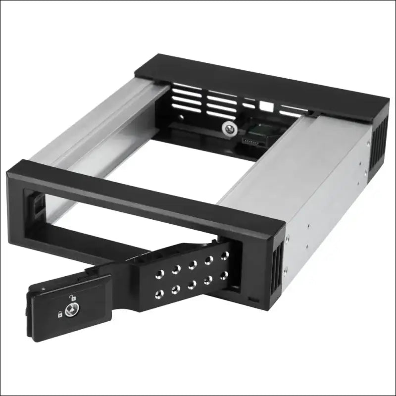 StarTech.com HSB1SATSASBA 5.25 to 3.5 Trayless Drive Hot Swap Bay for 3.5 SATA/SAS